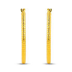 Arracadas Oro Amarillo 10k 25mm | Aura Dorada Fina Bizzarro