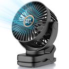 Ventilador Con Clip Tunise Mini, Funciona Con Pilas Y Pantalla Lcd