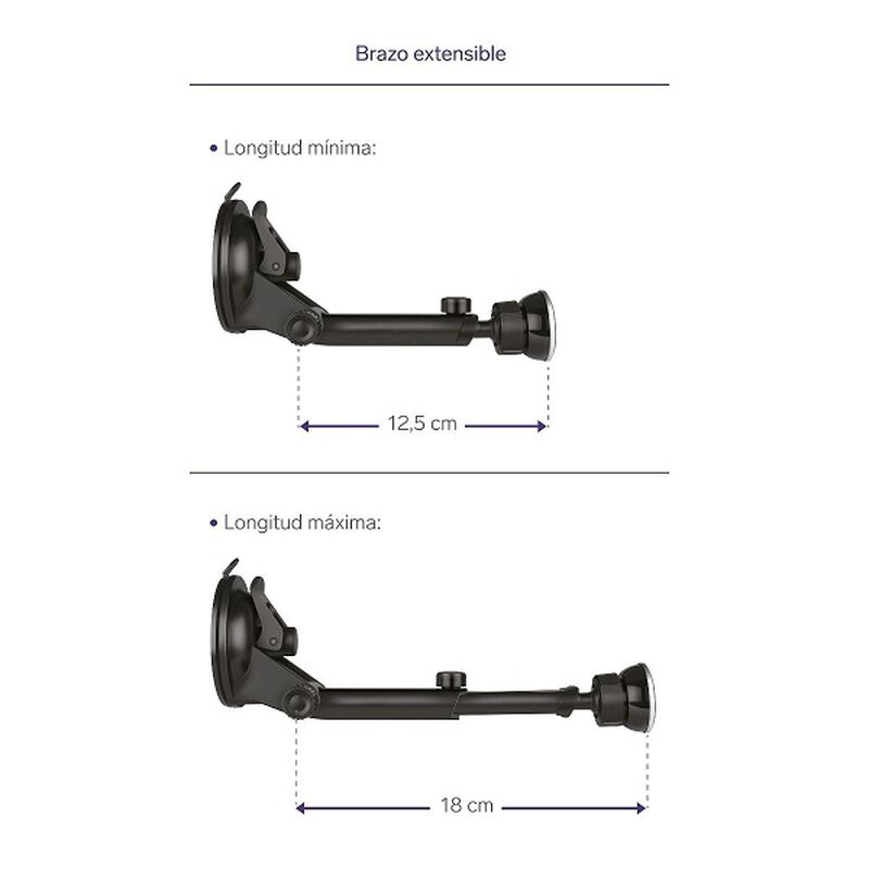 Soporte para celular magn&eacute;tico con brazo extens... image number null