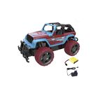 Camioneta R/c Off-road Escala 1:18 Con Luces Led, Control Remoto 27mhz Y Bater&iacute;a Recargable 3.6v