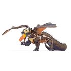 Figura De Juguete Papo Dragon Of Darkness Negra Con Escamas De Cobre