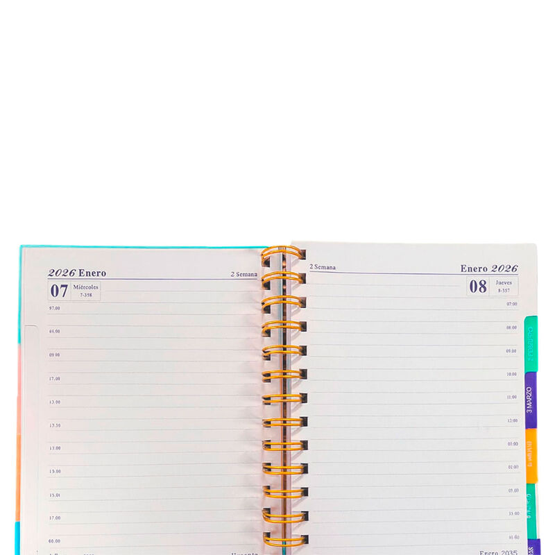 Agenda 2026, Organizador Diario, Semanal y Mens... image number null