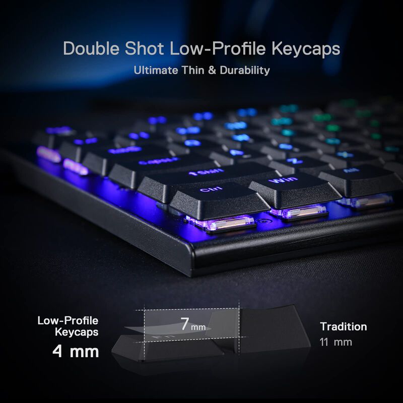 Teclado Mec&aacute;nico Redragon K619 Horus Rgb Ultraf... image number null