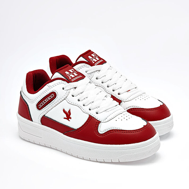 American Fire tenis para ni&ntilde;o  blanco rojo cod ... image number null