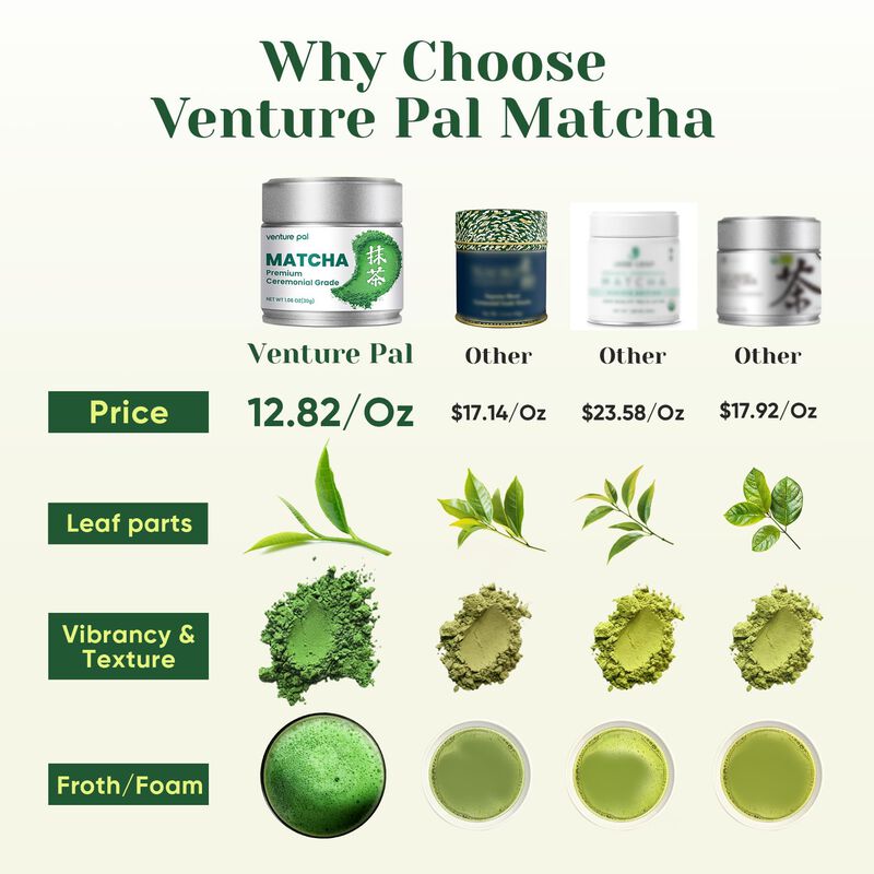 Polvo De Matcha Venture Pal Superior Grado Cere... image number null