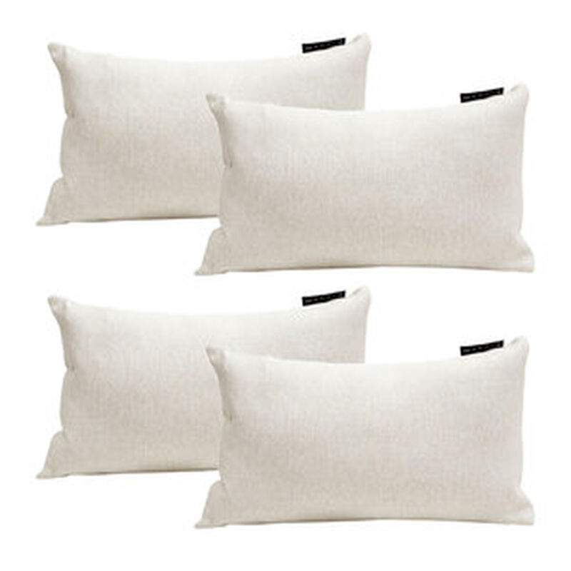 Set de 4 Cojines Dicasa DeltaOne Beige image number null