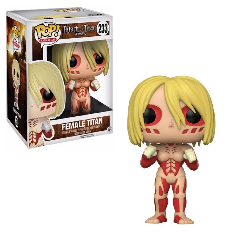 Super! Figura Funko Pop Female Titan 233 Attack... image number null