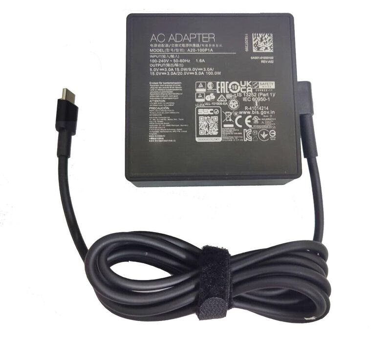 Adaptador De Corriente Xuanke 100w 20v 5a Usb‑c... image number null