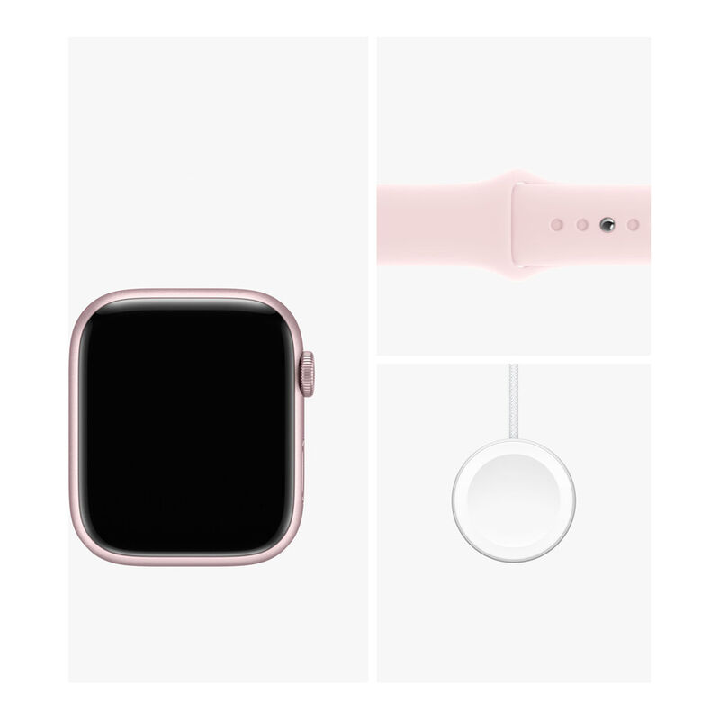 Combo Apple Watch Serie 9 GPS 45mm Rosa FR9H3LW... image number null