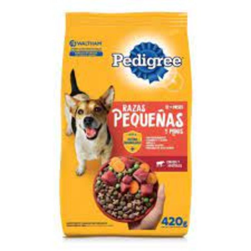 PEDIGREE RAZAS PEQUE&Ntilde;AS 420 GR        . image number null
