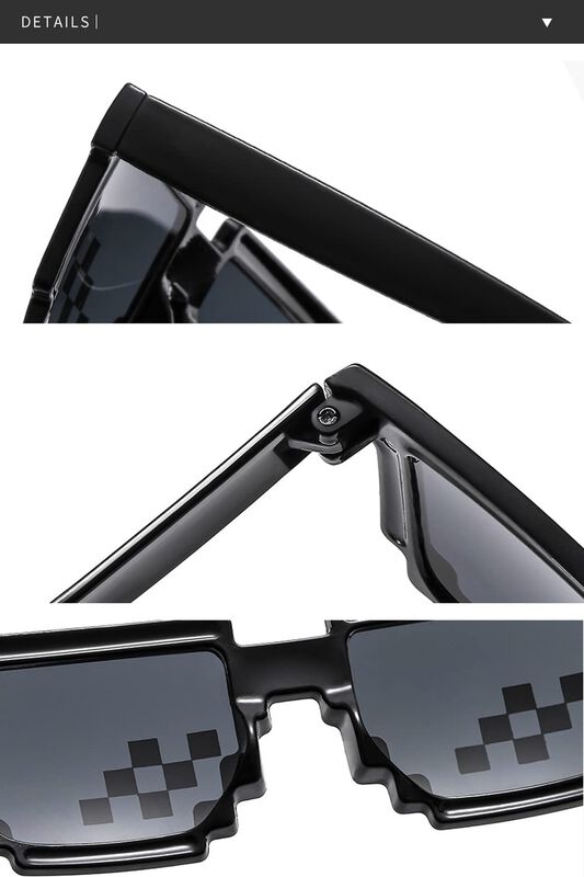 Gafas De Sol Alvogimor Thug Life Pixel Mosaic D... image number null