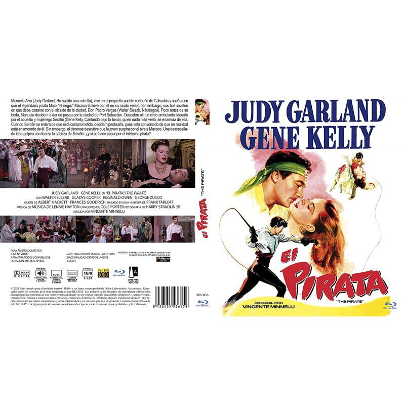 El Pirata [blu-ray] (1948) The Pirate image number null