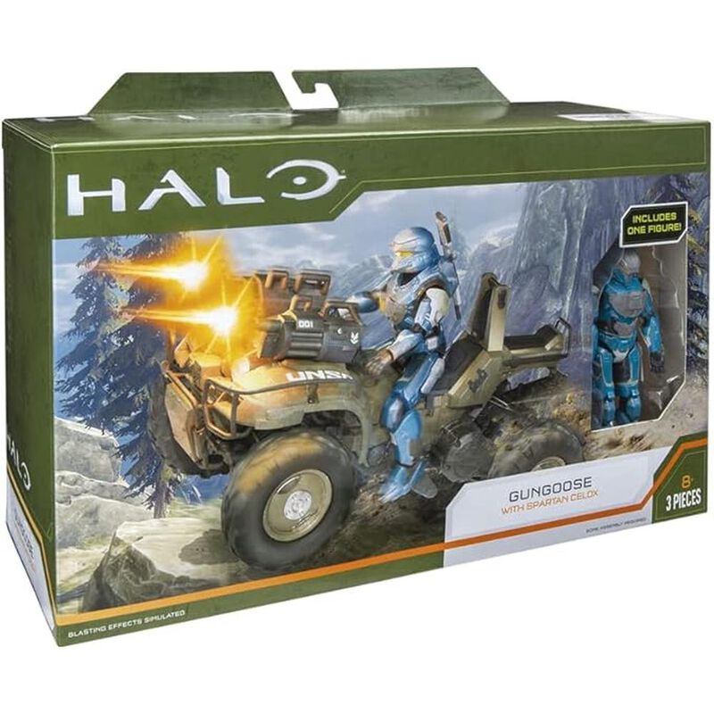 Halo Gungooser With Spartan Celox, 3 Piezas image number null