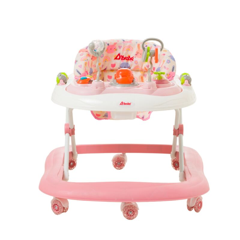 Andadera D'Beb&eacute; Metr&oacute;poli Rosa / Alturas Ajusta... image number null