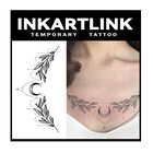 Tatuaje Temporal Inkartlink Cadena Lunar 2 Hojas