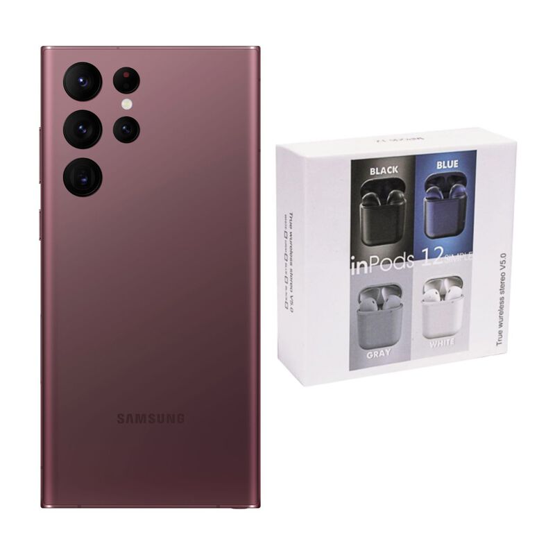 Galaxy S22 Ultra 128GB Borgo&ntilde;a Reacondicionado ... image number null