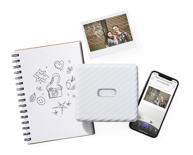 Impresora Fujifilm Instax Link Wide Blanca image number null