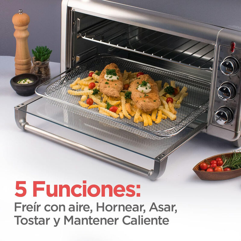 Horno con Freidora B+D 8 Rebanadas extra ancho ... image number null