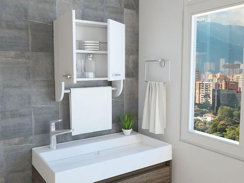 Gabinete Para Ba&ntilde;o Lupek Blanco Virtual Muebles image number null