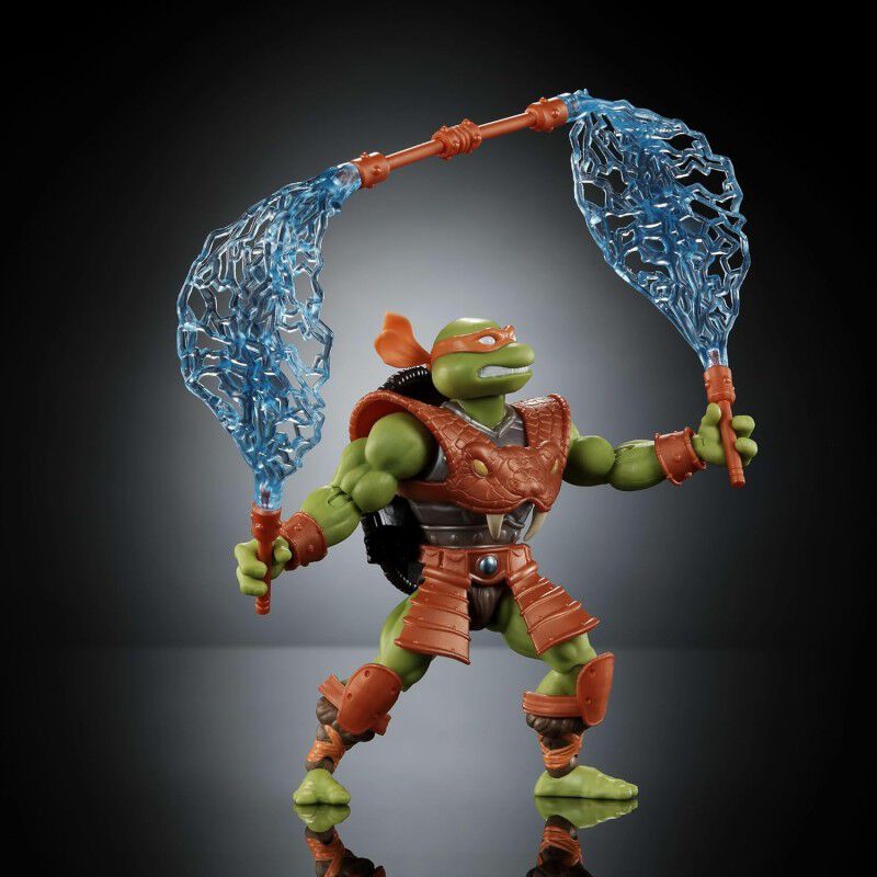 Figura Michelangelo Turtles of Grayskull TMNT X... image number null