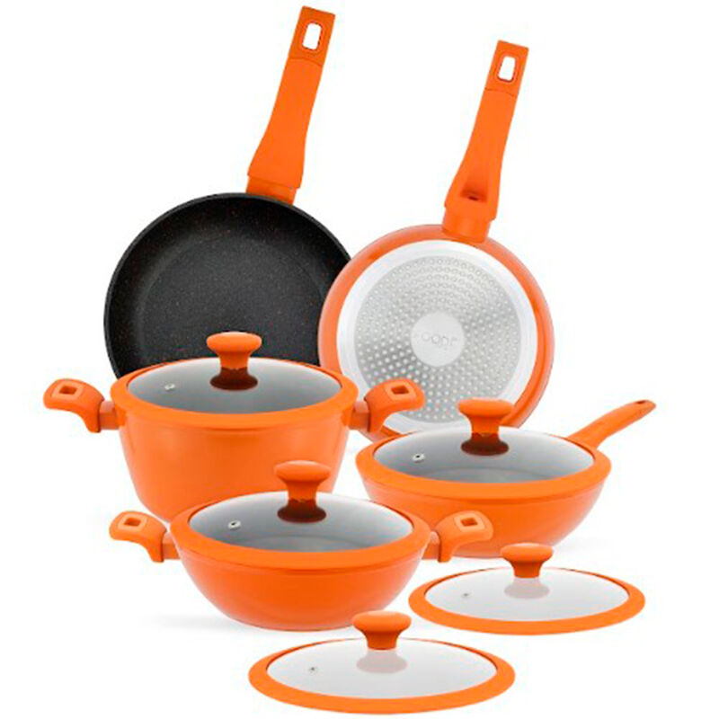 Batería de cocina 10 piezas FOODE image number null