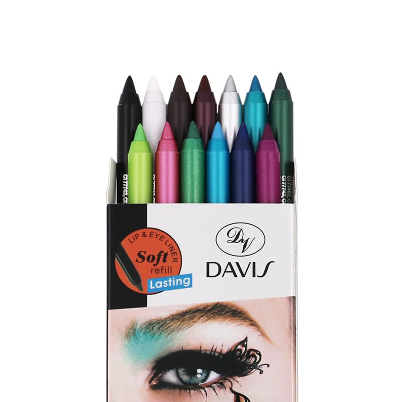 Delineador Twomode 13 Colores L&aacute;piz Mate Y Glit... image number null
