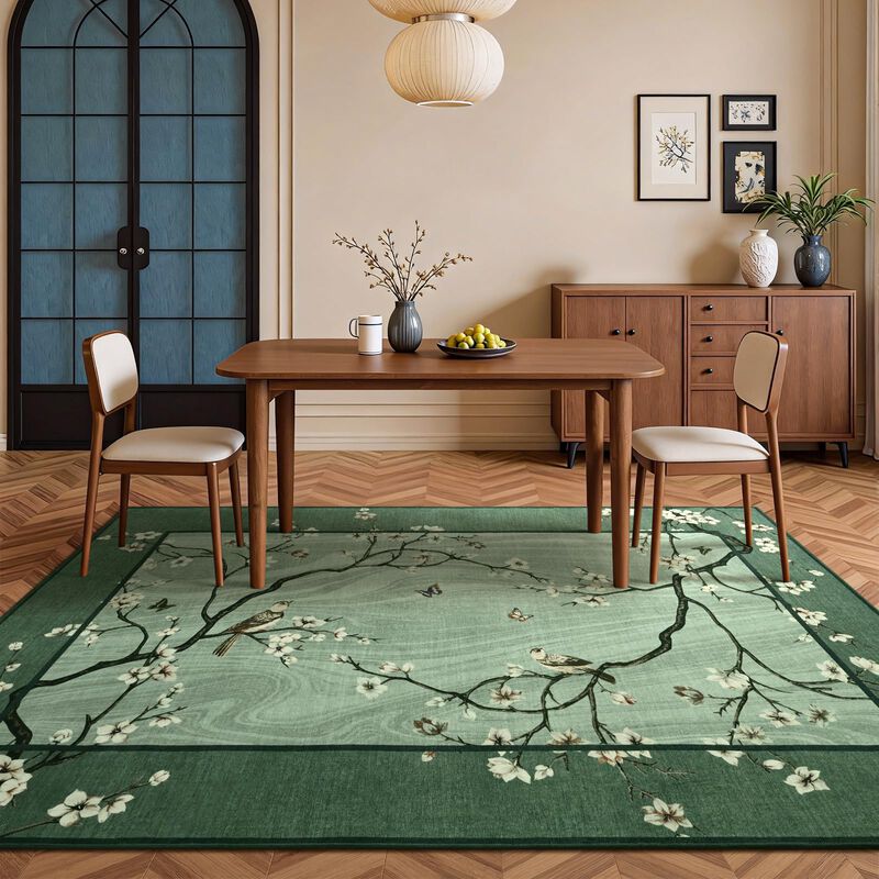 Alfombra Opreine 183x274 cm Verde Con Estampado... image number null