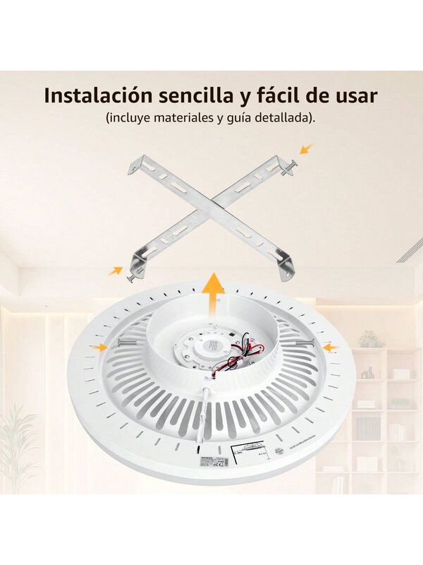 Ventilador De Techo Con Control Remoto L&aacute;mpara ... image number null