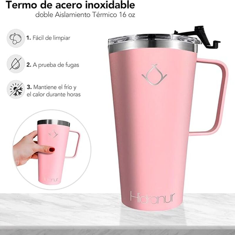 Termo para Caf&eacute; Rosa Bluelander image number null