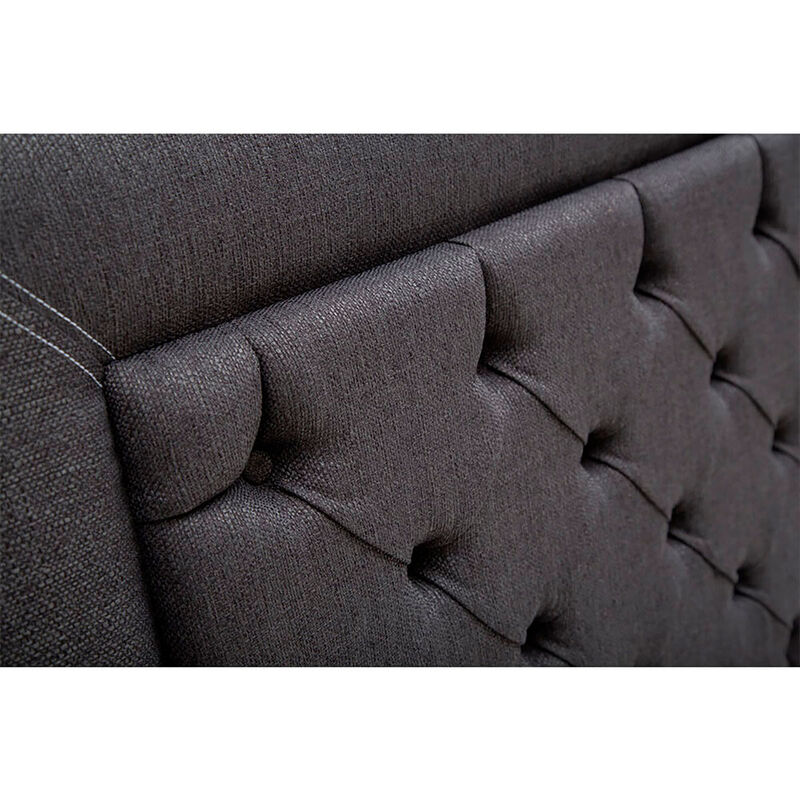 Cabecera Individual Dicasa Mary Gris Carbon image number null