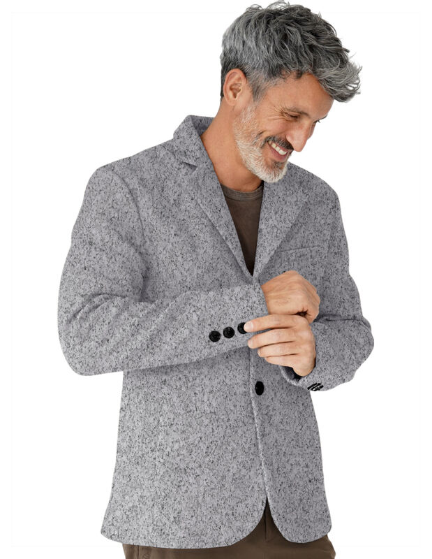 Saco Calidad Premium Caballero Abotonado Cuello... image number null