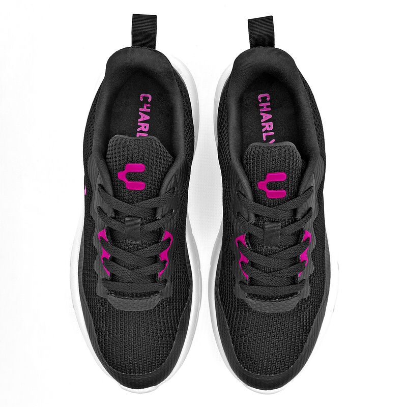 Charly Tenis deportivo para mujer negro, walkin... image number null