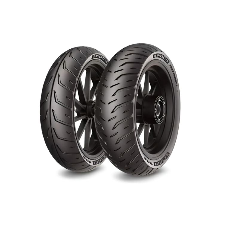 Paquete de Llantas Michelin 140/70-17 y 110/70-... image number null