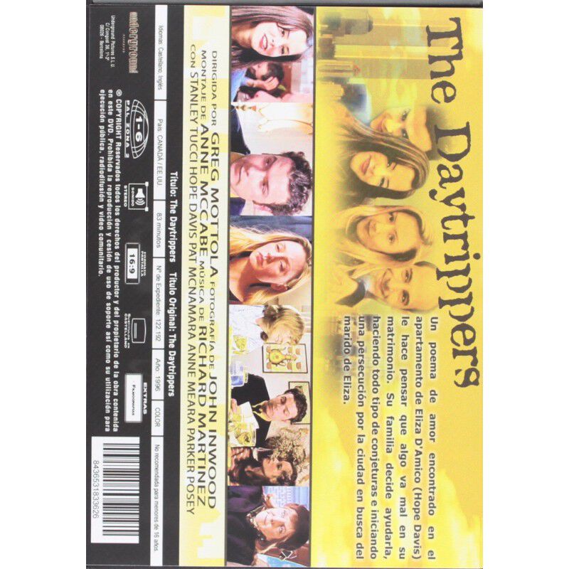 The Daytrippers (dvd) image number null