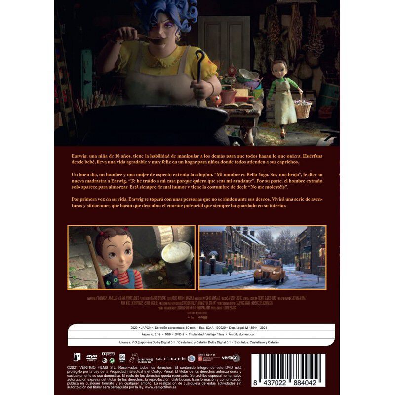 Earwig Y La Bruja [dvd] image number null