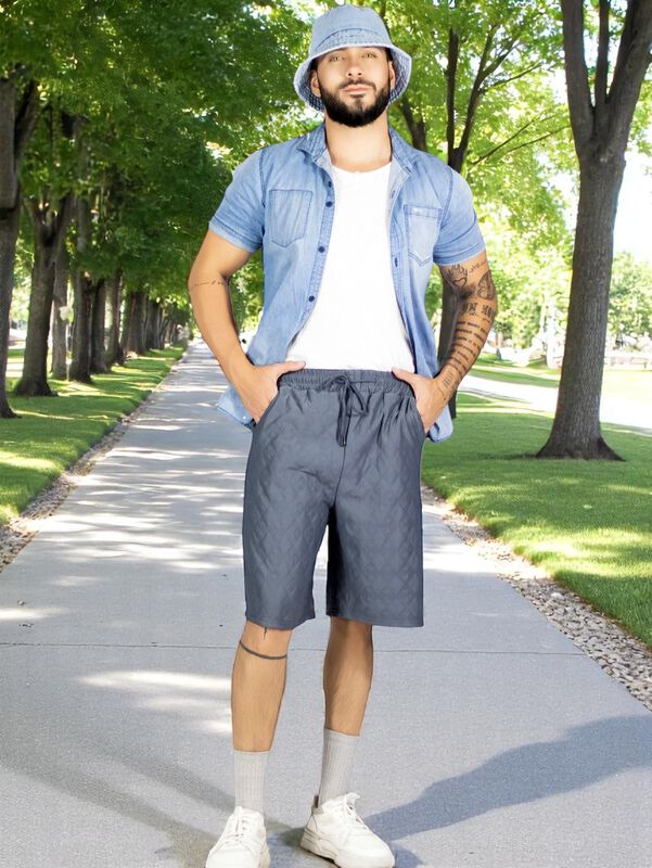 Short Hombre Casual Cintura Ajustable Detalles ... image number null