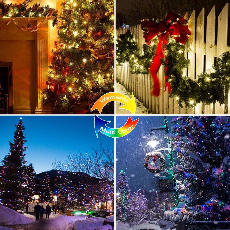Luces Solares De Navidad En Cadena Bhclight Paq... image number null