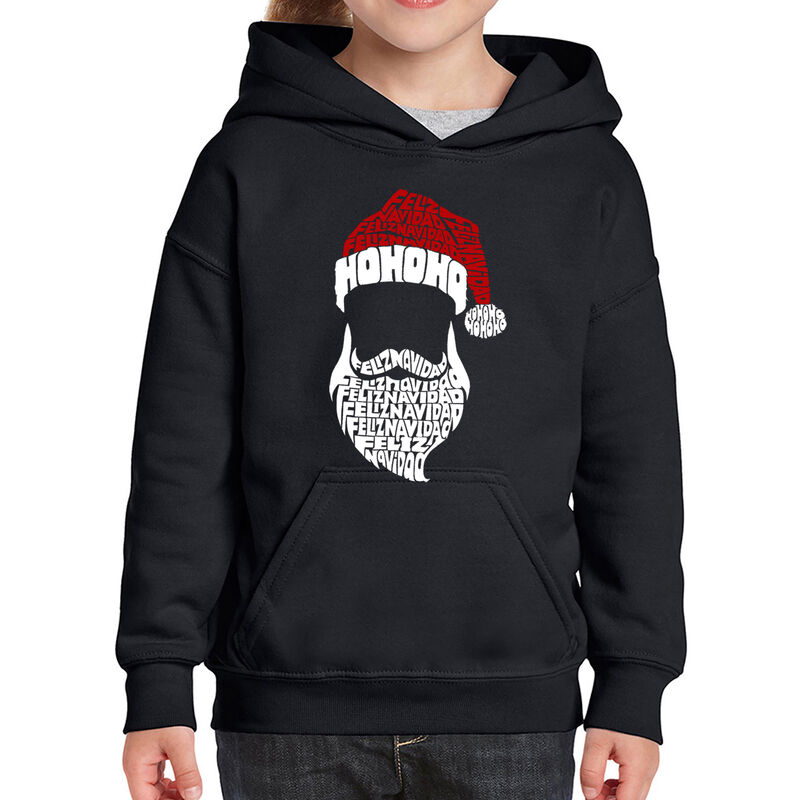 Sudadera Con Capucha Word Art Para Ni&ntilde;a - Feliz... image number null