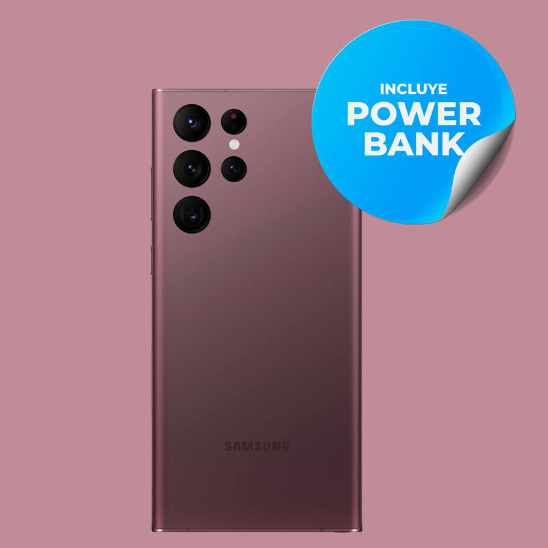 Galaxy S22 Ultra Reacondicionado 128Gb Borgo&ntilde;a ... image number null