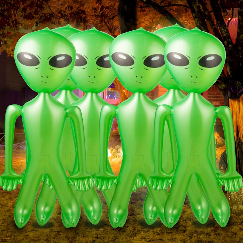 Bedwina Alien&iacute;gena Inflable 150 cm Pack De 2 Gi... image number null