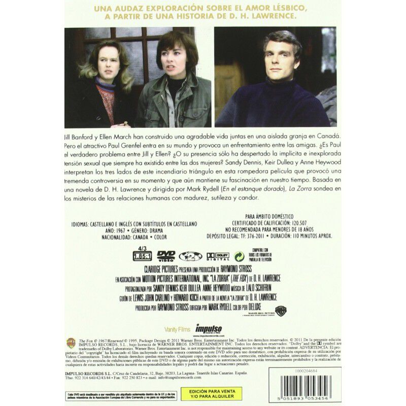 La Zorra [dvd] image number null