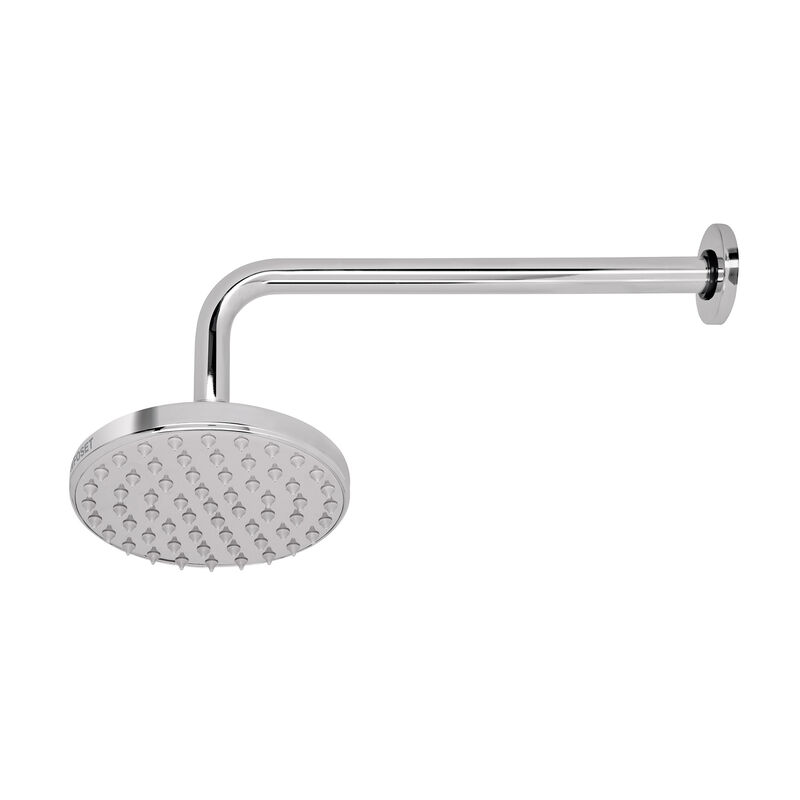 Regadera Cromo 6' Plato Redondo con Brazo Foset... image number null