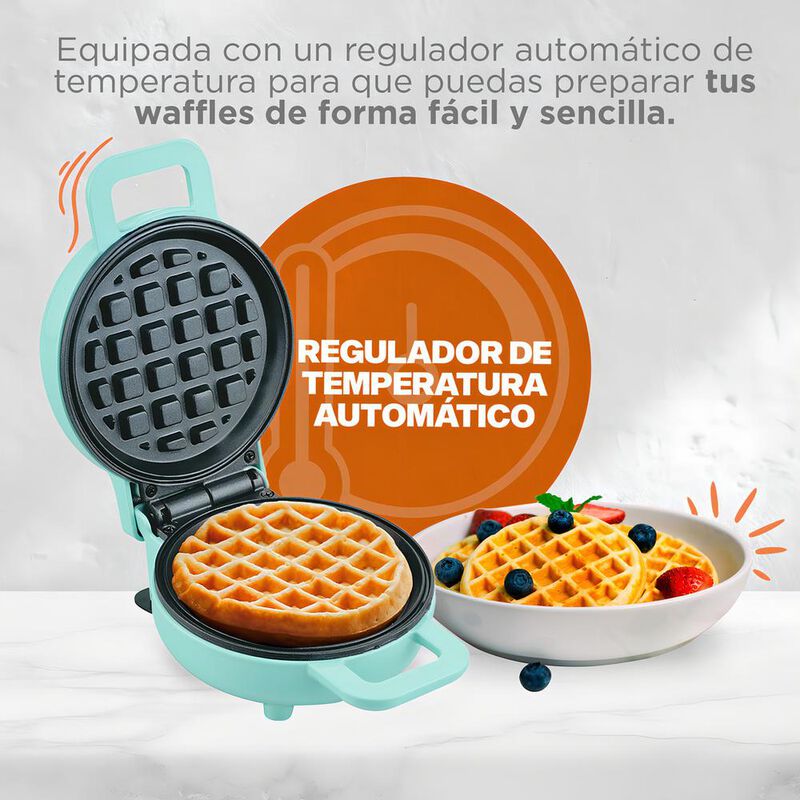 Mini Waflera Masterchef 1 Rebanada Luz Indicado... image number null