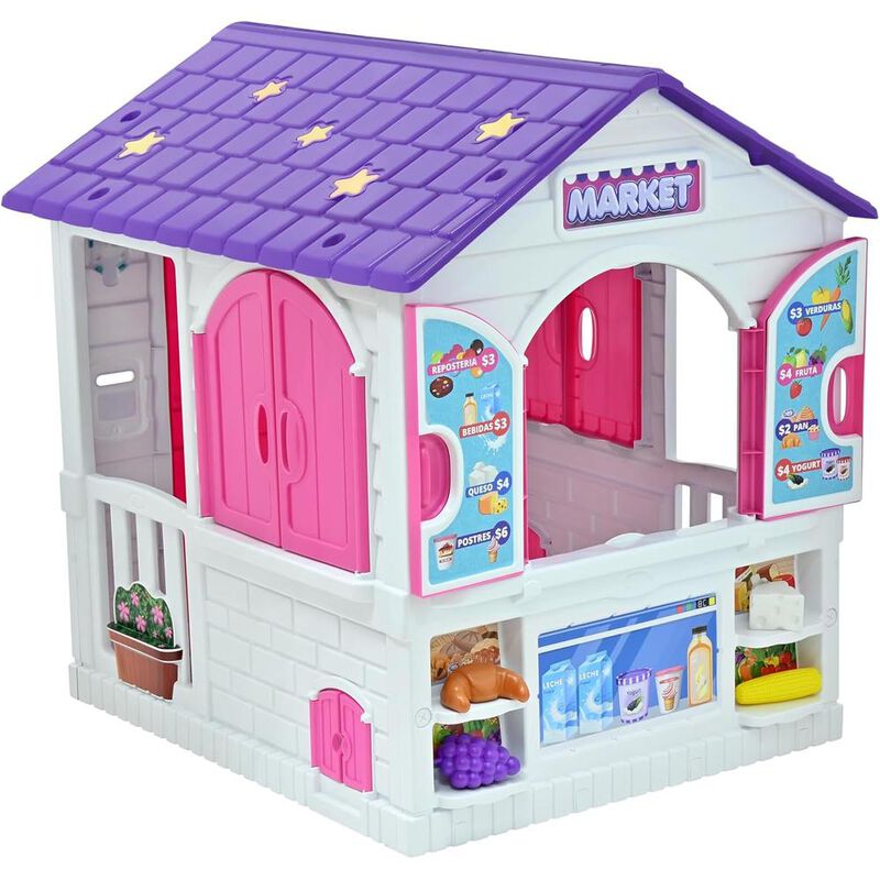 Casita Casa Infantil Prinsel 2 En 1 Armable Son... image number null