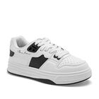 Clasben Tenis urbano para mujer blanco negro