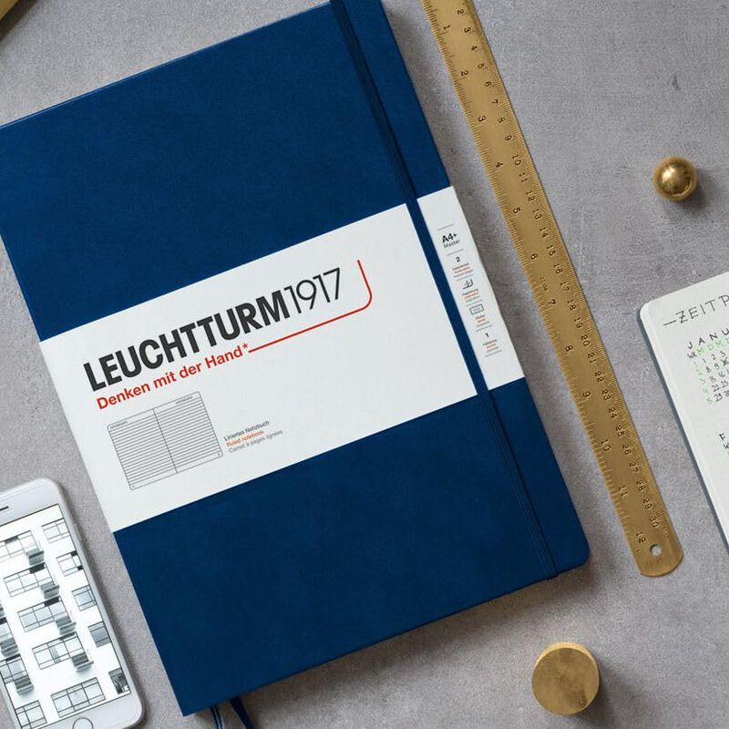 Libreta Leuchtturm1917, Tapa Dura, Tama&ntilde;o Media... image number null