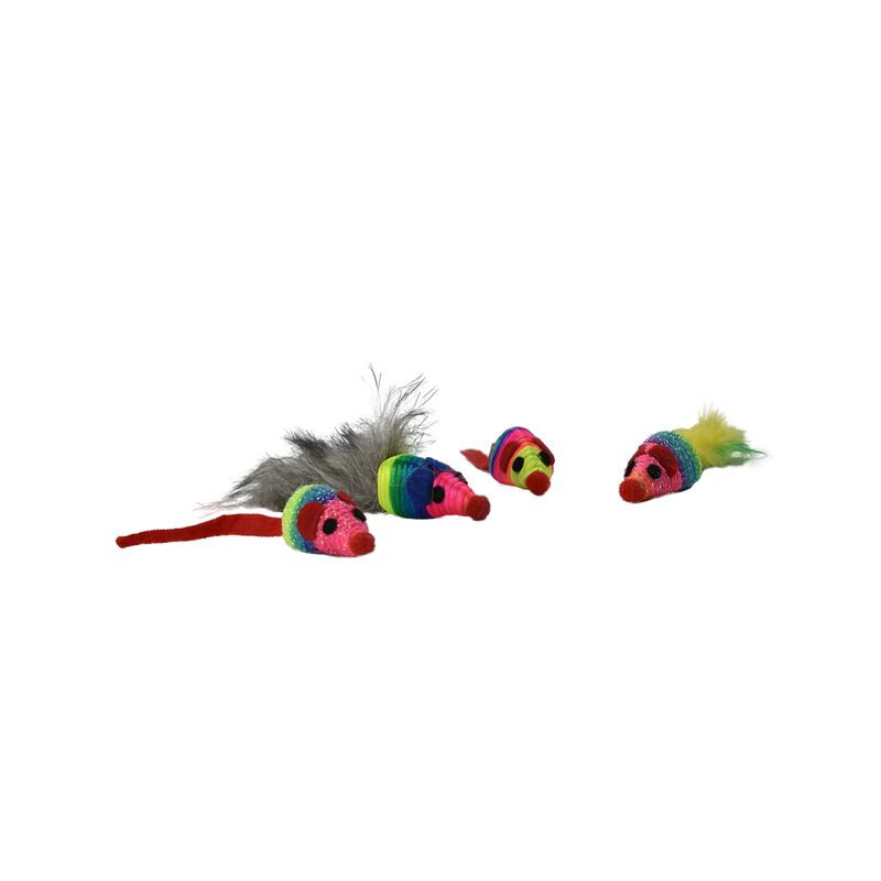Fancy Pets Juguete De Rat&oacute;n Para Gato 4 Piezas image number null