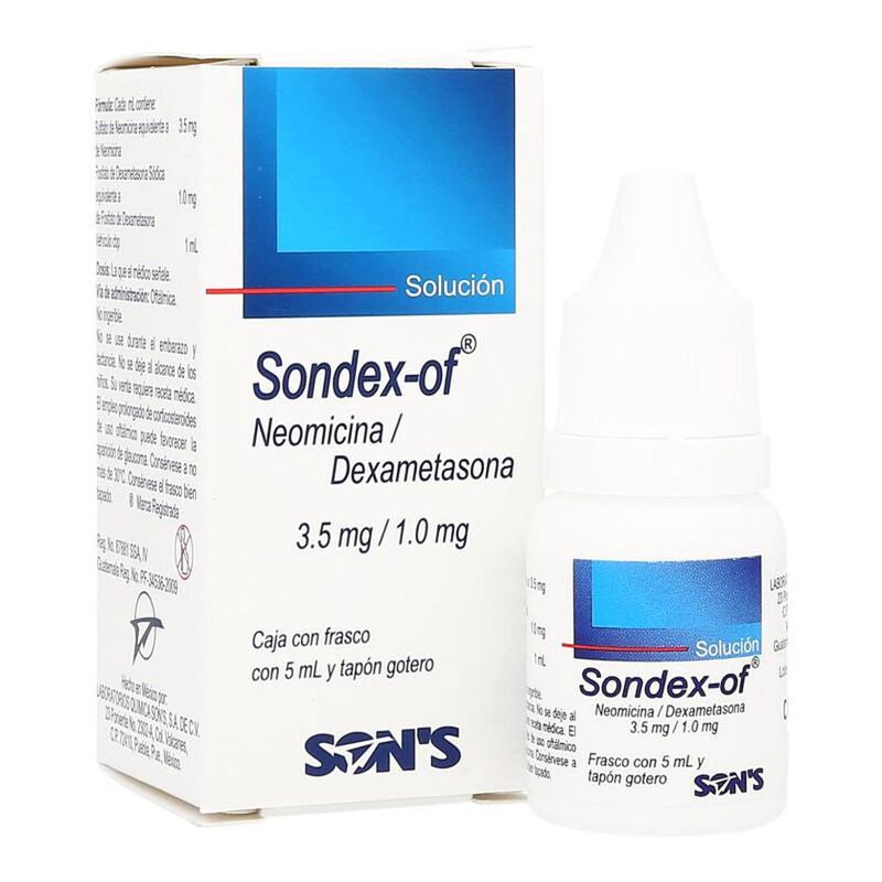 Sondex 3.5mg/1.0mg Caja Con 1 Frasco De 5ml image number null