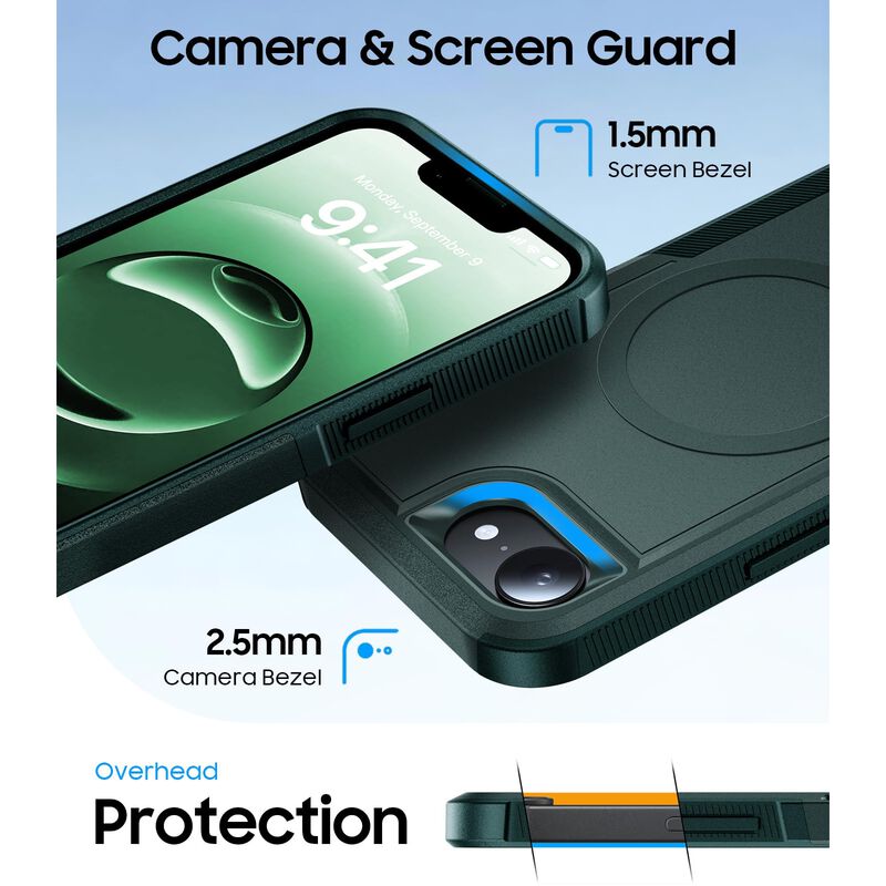 Funda Magn&eacute;tica Verde DEVISELOVE para iPhone 17... image number null