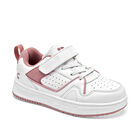 Charly Tenis urbano para ni&ntilde;a blanco rosa, importado, hasta agotar existencia